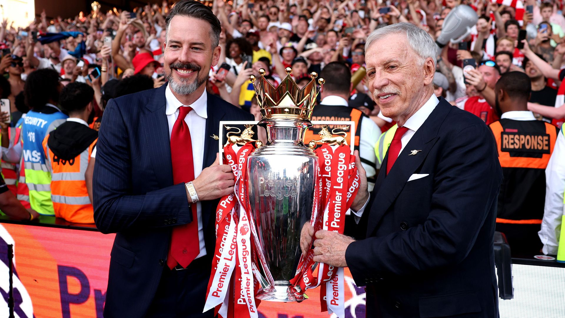 Josh Kroenke on Arsenal's title win: 'We have the foundations to dominate'