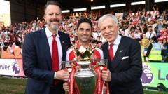 Kroenke: Covid empty stadiums gave Arteta space to rebuild Arsenal